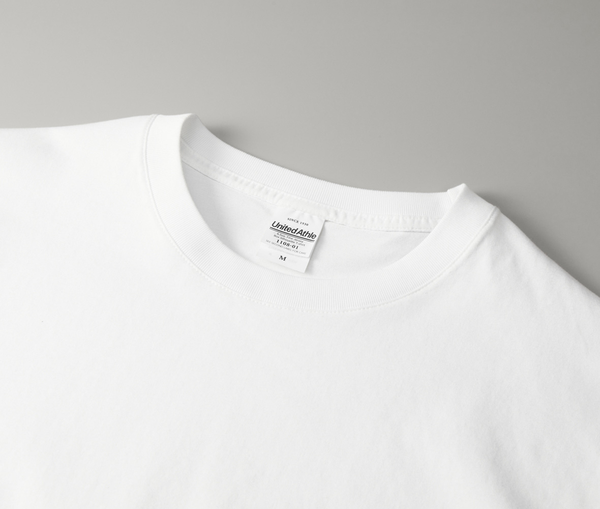 United Athle ファインジャージー ボックスシルエット Tシャツ 6.5oz 1108-01 - 画像 (6)