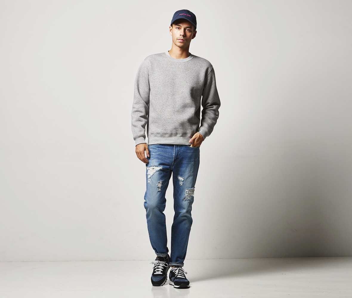 United Athle TC クルーネック スウェット(裏起毛)10.0oz 5928-01 - 画像 (9)