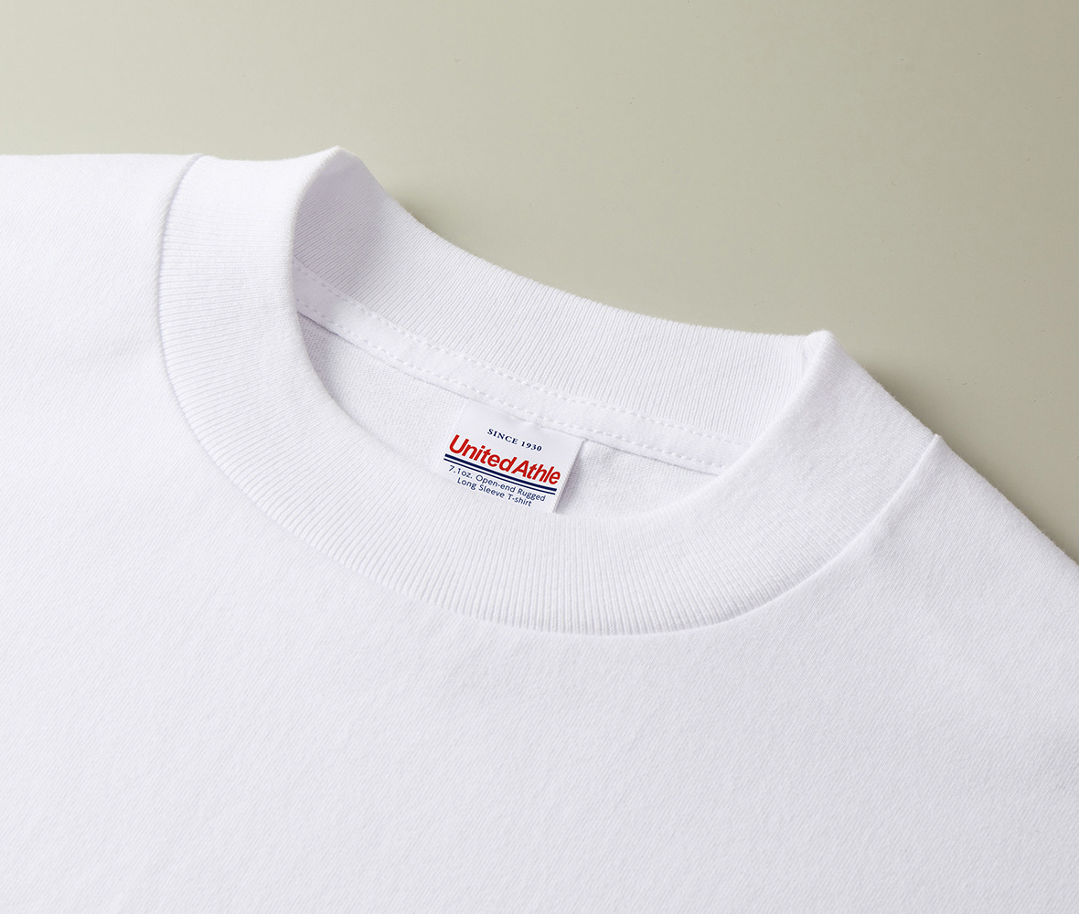 United Athle オープンエンド ラギッド ロングスリーブ Tシャツ(2.1インチリブ)7.1oz 4288-01 - 画像 (4)