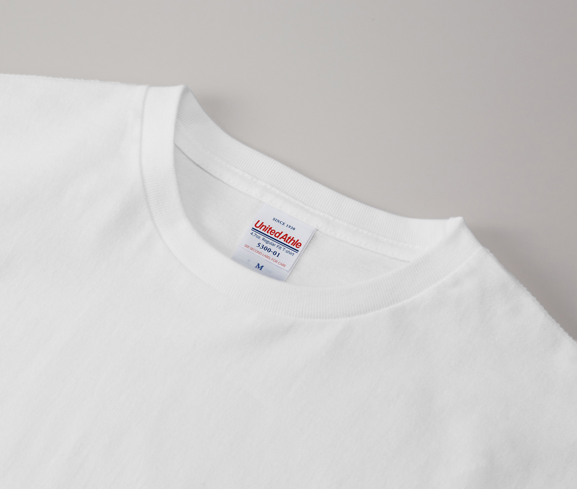 United Athle レギュラー フィット Tシャツ 4.7oz 5300-01 - 画像 (5)