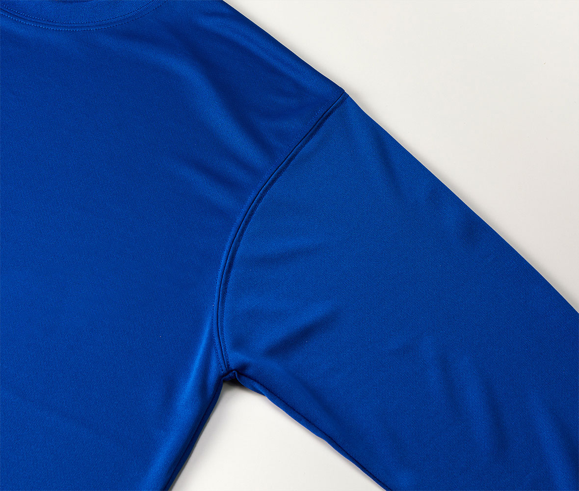 United Athle ドライシルキータッチ ロングスリーブ Tシャツ(ローブリード)4.7oz 5089-01 - 画像 (6)